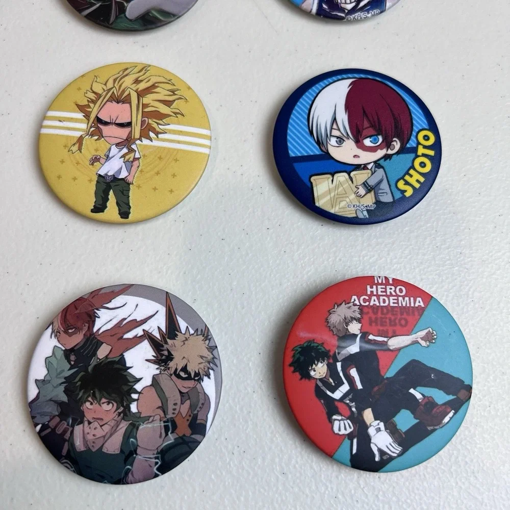 My Hero Academia‎ Japanese Anime Pin Badge Lot Of 20 Animation 2.25